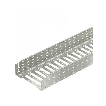   Obo Bettermann 6059196 MKSM 130 A2 MKSM Kábeltálca gyorsösszekötővel, perforált 110x300x3050 2B felületkezelés nélkül, utókezelt