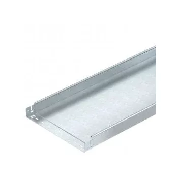   Obo Bettermann 6059256 MKSMU 640 FT MKSMU Kábeltálca gyorsösszekötővel, perforálatlan 60x400x3050 FT merítetten tűzihorganyzott, DIN EN ISO 1461