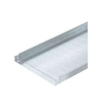   Obo Bettermann 6059258 MKSMU 650 FT MKSMU Kábeltálca gyorsösszekötővel, perforálatlan 60x500x3050 FT merítetten tűzihorganyzott, DIN EN ISO 1461