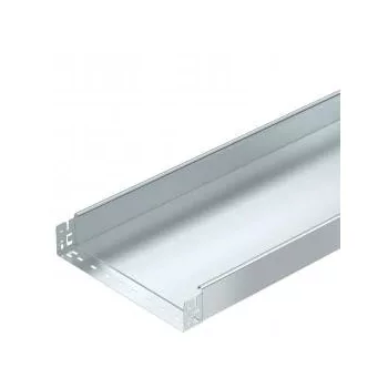   Obo Bettermann 6059316 MKSMU 840 FS MKSMU Kábeltálca gyorsösszekötővel, perforálatlan 85x400x3050 FS szalaghorganyzott, DIN EN 10346