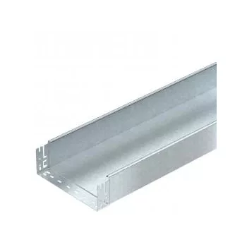   Obo Bettermann 6059405 MKSMU 130 FT MKSMU Kábeltálca gyorsösszekötővel, perforálatlan 110x300x3050 FT merítetten tűzihorganyzott, DIN EN ISO 1461