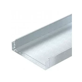   Obo Bettermann 6059409 MKSMU 150 FT MKSMU Kábeltálca gyorsösszekötővel, perforálatlan 110x500x3050 FT merítetten tűzihorganyzott, DIN EN ISO 1461