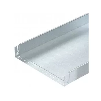   Obo Bettermann 6059411 MKSMU 160 FT MKSMU Kábeltálca gyorsösszekötővel, perforálatlan 110x600x3050 FT merítetten tűzihorganyzott, DIN EN ISO 1461