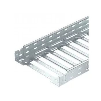   Obo Bettermann 6059483 SKSM 650 FT SKSM Kábeltálca gyorsösszekötővel, perforált 60x500x3050 FT merítetten tűzihorganyzott, DIN EN ISO 1461