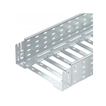   Obo Bettermann 6059622 SKSM 140 FS SKSM Kábeltálca gyorsösszekötővel, perforált 110x400x3050 FS szalaghorganyzott, DIN EN 10346