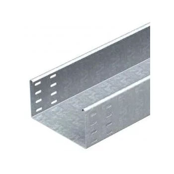   Obo Bettermann 6064884 SKSU 130 FT kábeltálca SKSU perf. n., összekötőfurattal 110x300x3000 FT merítetten tűzihorganyzott, DIN EN ISO 1461