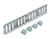 Obo Bettermann 6067107 RWVL 35 FS sarokösszekötő kábeltálcához, vízszintes 35x200 FS szalaghorganyzott, DIN EN 10346