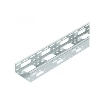   Obo Bettermann 6075231 AZK 100 FS AZ-szerelőcsatorna perforált 50x100x3000 FS szalaghorganyzott, DIN EN 10346