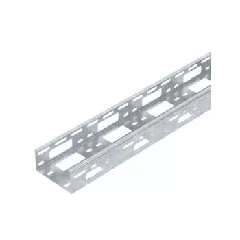   Obo Bettermann 6075258 AZK 100 FT AZ-szerelőcsatorna perforált 50x100x3000 FT merítetten tűzihorganyzott, DIN EN ISO 1461