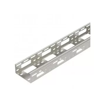   Obo Bettermann 6075304 AZK 100 A2 AZ-szerelőcsatorna perforált 50x100x3000 2B felületkezelés nélkül, utókezelt