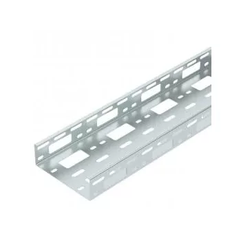   Obo Bettermann 6075320 AZK 150 FS AZ-szerelőcsatorna perforált 50x150x3000 FS szalaghorganyzott, DIN EN 10346