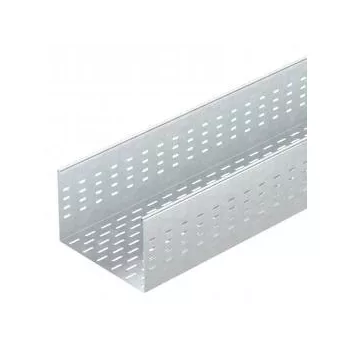   Obo Bettermann 6083060 MFR 230 FT mobiltelefontorony-kábeltálca perforált 200x300x3000 FT merítetten tűzihorganyzott, DIN EN ISO 1461