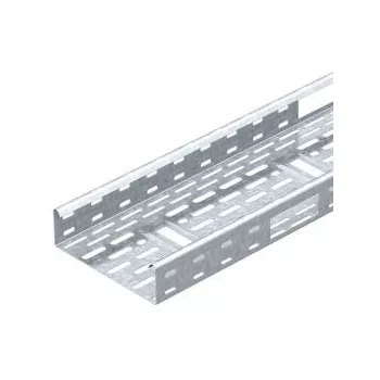   Obo Bettermann 6087140 IKS 630 FS kábeltálca IKS fenék- + oldalátvezetővel 60x300x3000 FS szalaghorganyzott, DIN EN 10346