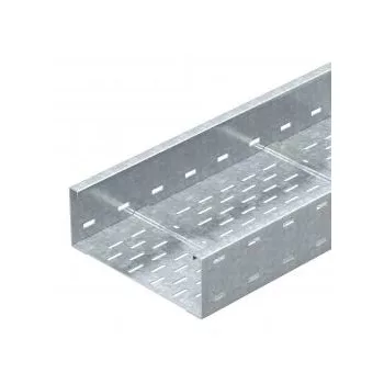   Obo Bettermann 6098111 WKSG 120 FS nagyfesztávú kábeltálca perforált, fenékbordával 110x200x6000 FS szalaghorganyzott, DIN EN 10346