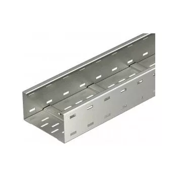   Obo Bettermann 6098165 WKSG 130 A2 Nagyfesztávú kábeltálca perforált, fenékbordával 110x300x6000 2B felületkezelés nélkül, utókezelt