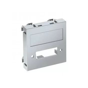   Obo Bettermann 6104784 MTG-DV O AL1 Modul 45 DVI csatl. aljz. csatlakozó hüvely nélkül 45x45mm festett alumínium