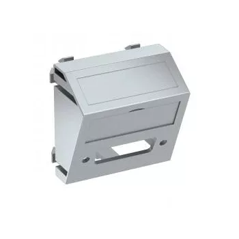   Obo Bettermann 6104796 MTS-DV O AL1 Modul 45 DVI csatl. aljz. csatlakozó hüvely nélkül 45x45mm festett alumínium