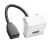 Obo Bettermann 6104838 MTS-HD F RW1 Modul 45 HDMI csatl. aljz. kábellel hüvely-hüvely 45x45mm hófehér