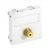 Obo Bettermann 6104994 MTG-R F RW1 Modul 45 RCA csatlakozóaljzat egyes hüvely-hüvely 45x45mm hófehér
