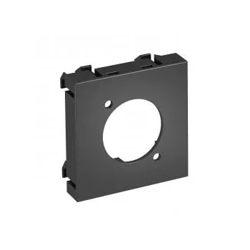   Obo Bettermann 6105237 MTG-X O SWGR1 Modul 45  XLR fedlap csatlakozó nélkül 45x45mm szürkésfekete