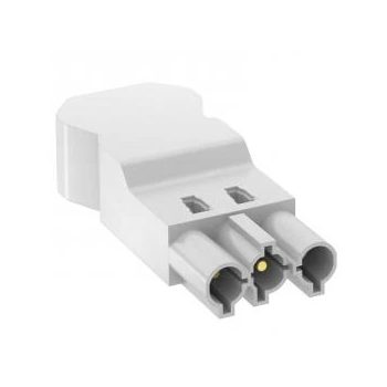   Obo Bettermann 6108062 ST-S4 GST18i3 W Csatlakozó dugó 3 pólusú csavaros csatlakozással    fehér