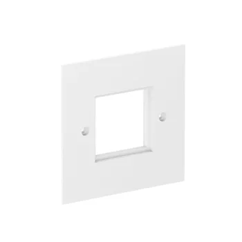   Obo Bettermann 6109841 VH-P4 RW Fedlap egyes Modul 45-höz 95x95mm hófehér