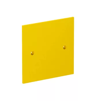 Obo Bettermann 6109842 VH-P1 fedlap zárt 95x95mm sárga