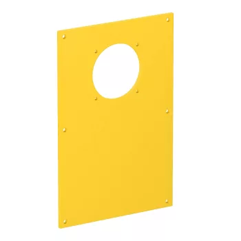   Obo Bettermann 6109856 VHF-P12 fedlap deépítheto dugaljhoz 166x105mm sárga