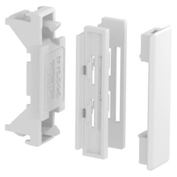   Obo Bettermann 6113030 GK-OTSA45RW Rapid-45-2 GK szerelvénycsatornához toldásponti takaróelem fedél 48x20x20 hófehér