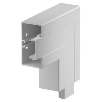   Obo Bettermann 6113082 GK-FS53100LGR lapos sarokelem merev forma 200x200x100 világosszürke