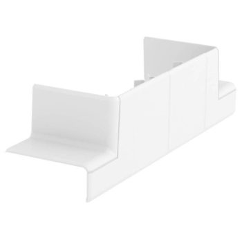   Obo Bettermann 6113300 GK-TR53130RW T-elem adapter Rapid 45-2 kétrekeszeshez 190x52x56 hófehér