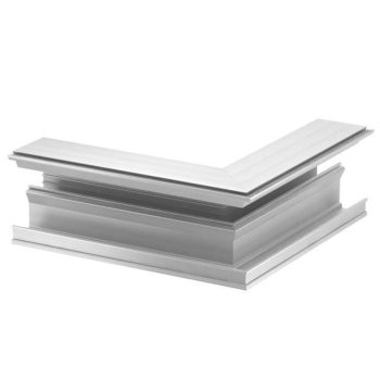   Obo Bettermann 6115789 GAD AEL Külső sarok fedél nélkül eloxált