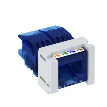   Obo Bettermann 6117349 ASM-C6 S CAT 6. csatlakozómodul Snap-In árnyékolás nélküli