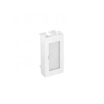   Obo Bettermann 6117410 ADP-BF RW0.5 Vakfedél 1/2 modul felirati mezovel 45x22,5mm hófehér