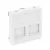 Obo Bettermann 6119220 DTG-2F RW1 adatátviteli csatlakozó 2 db  F típusú csatlakozó modulh 45x45mm hófehér