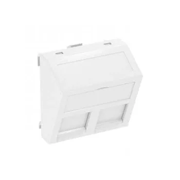   Obo Bettermann 6119238 DTS-2A RW1 adatátviteli csatlakozó 2 db  A típusú csatlakozó modulh 45x45mm hófehér