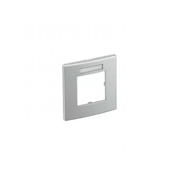  Obo Bettermann 6119340 AR45-BSF1 AL Takarókeret Modul 45, 1-részes 84x84mm festett alumínium