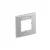 Obo Bettermann 6119340 AR45-BSF1 AL Takarókeret Modul 45, 1-részes 84x84mm festett alumínium