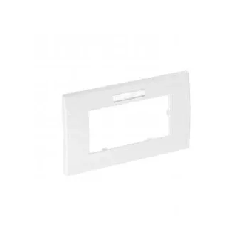   Obo Bettermann 6119352 AR45-BF2 RW Takarókeret Modul 45, 2-részes 84x140mm hófehér
