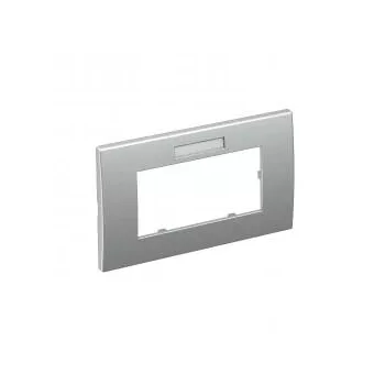   Obo Bettermann 6119356 AR45-BF2 AL Takarókeret Modul 45, 2-részes 84x140mm festett alumínium