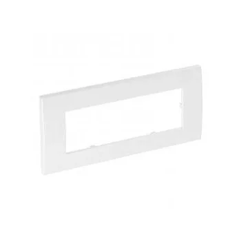   Obo Bettermann 6119372 AR45-F3 RW Takarókeret Modul 45, 3-részes 84x185mm hófehér