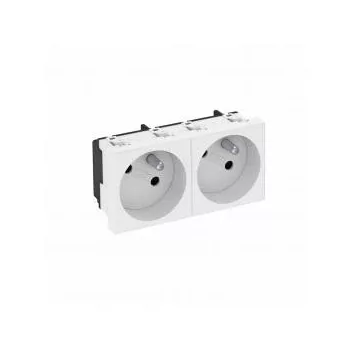   Obo Bettermann 6120242 STD-F3 RW2 Csatlakozóaljzat 33o, 2-es földelocsappal 250V, 10/16A hófehér