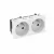 Obo Bettermann 6120242 STD-F3 RW2 Csatlakozóaljzat 33o, 2-es földelocsappal 250V, 10/16A hófehér