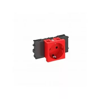   Obo Bettermann 6120348 STD-D0C SRO1 Csatlakozóaljzat 0o, 1-es védoérintkezos, Connect 45 250V, 10/16A piros
