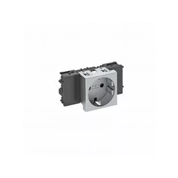   Obo Bettermann 6120352 STD-D0C AL1 Csatlakozóaljzat 0o, 1-es védoérintkezos, Connect 45 250V, 10/16A festett alumínium