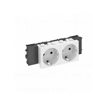   Obo Bettermann 6120362 STD-D0C RW2 Csatlakozóaljzat 0o, 2-es védoérintkezos, Connect 45 250V, 10/16A hófehér