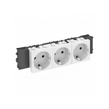   Obo Bettermann 6120382 STD-D0C RW3 Csatlakozóaljzat 0o, 3-as védoérintkezos, Connect 45 250V, 10/16A hófehér