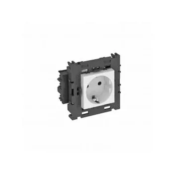   Obo Bettermann 6120412 STD-D0C8 RW1 Csatlakozóaljzat 0°, egyes védoérintkezos, Connect 80 250V, 10/16A hófehér