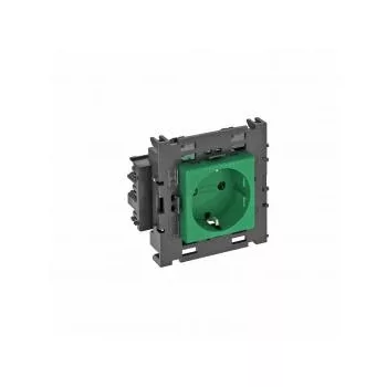   Obo Bettermann 6120416 STD-D0C8 MZGN1 Csatlakozóaljzat 0°, egyes védoérintkezos, Connect 80 250V, 10/16A zöld