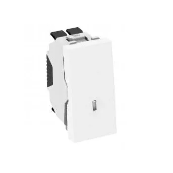   Obo Bettermann 6120926 WS-UKL RW0.5 Kikapcsoló/váltókapcsoló jelzőfénnyel   10 A, 250 V hófehér